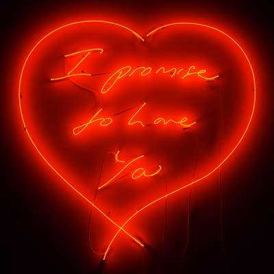 Ich verspreche, dich zu lieben, sagt Tracey Emin zu New York. Ich auch!