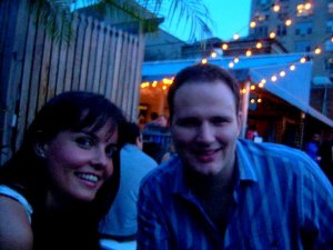 Philipp und ich. Wir sind Freunde.