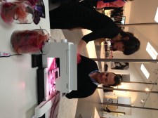 Wir haben genäht. Lieber hätte ich gekuschelt. 